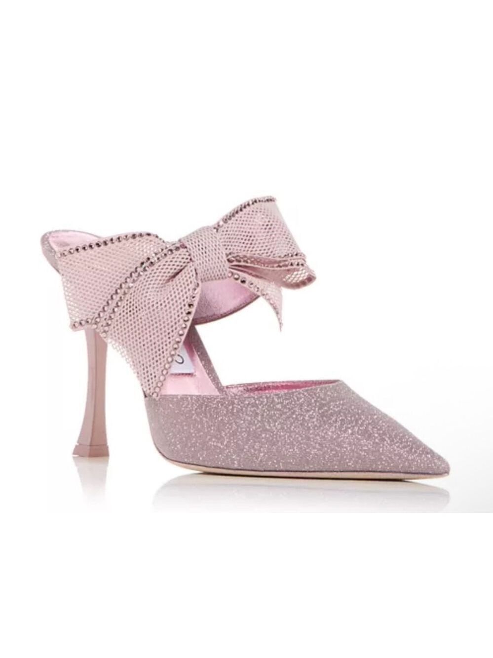 New in Box Limited Edition Jimmy Choo Brook 100 Glitter High Heel Mules 39/9